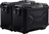 SW-MOTECH TRAX ADV Aluminum Case System - Black - Ducati Multistrada 1200 '10-'14 KFT.22.140.70100/B