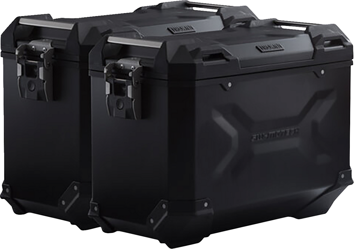 SW-MOTECH TRAX ADV Aluminum Case System - Black - Triumph Tiger/Tiger Explorer 1200 '12-'21 KFT.11.483.70101/B
