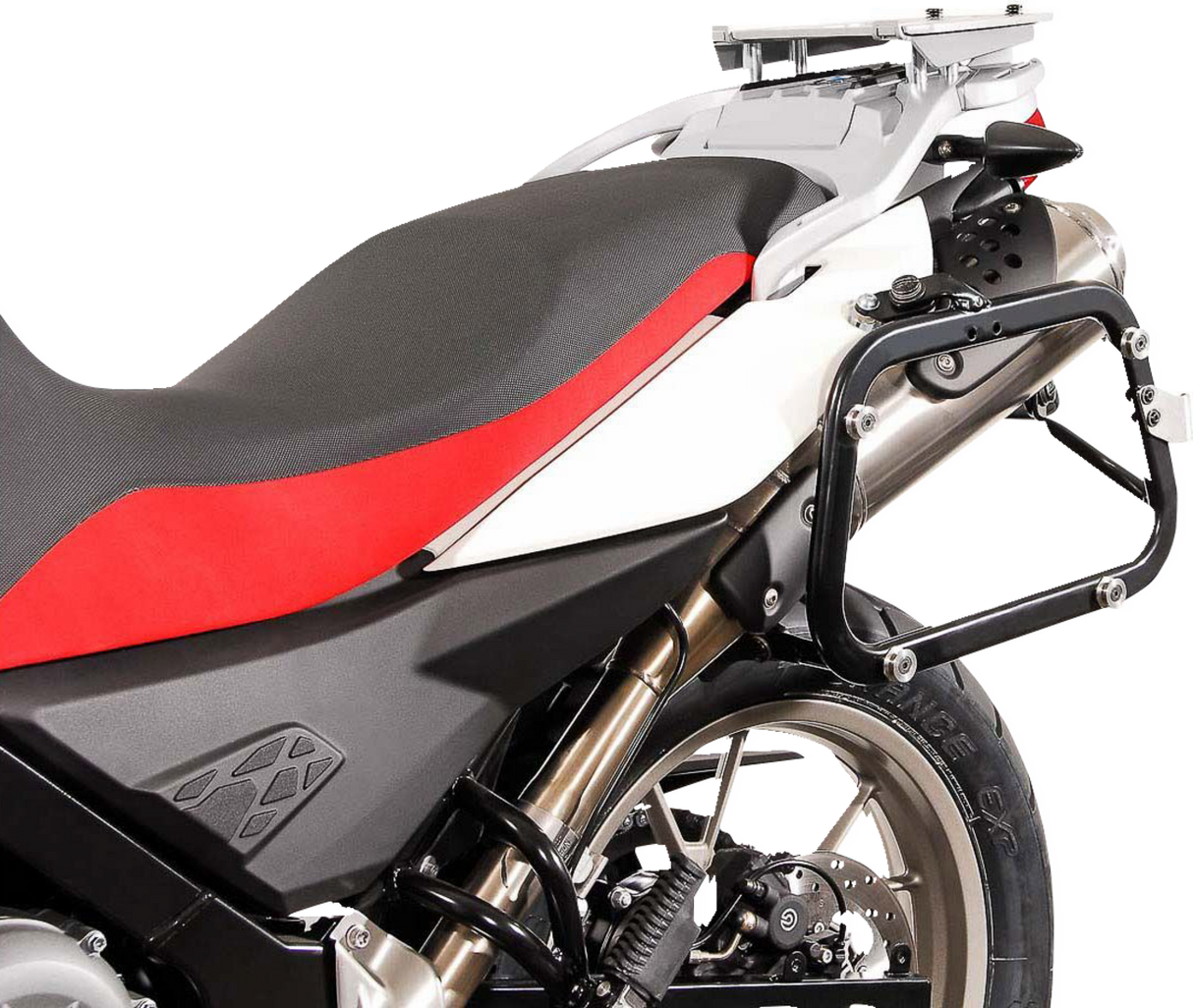 SW-MOTECH TRAX ADV Aluminum Case System - Black - BMW F 650 GS/G 650 GS '99-'15 KFT.07.094.70100/B