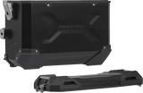 SW-MOTECH TRAX ADV Aluminum Case System - Black - Suzuki V-Strom 650 '16-'24 KFT.05.876.70001/B