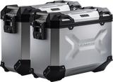 SW-MOTECH TRAX ADV Aluminum Case System - Silver - BMW R 1200/1250 R '14-'24 KFT.07.573.70000/S