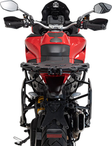 SW-MOTECH TRAX ADV Aluminum Case System - Black - Ducati Multistrada 950/1200/1260/V2 '15-'24 KFT.22.114.70102/B