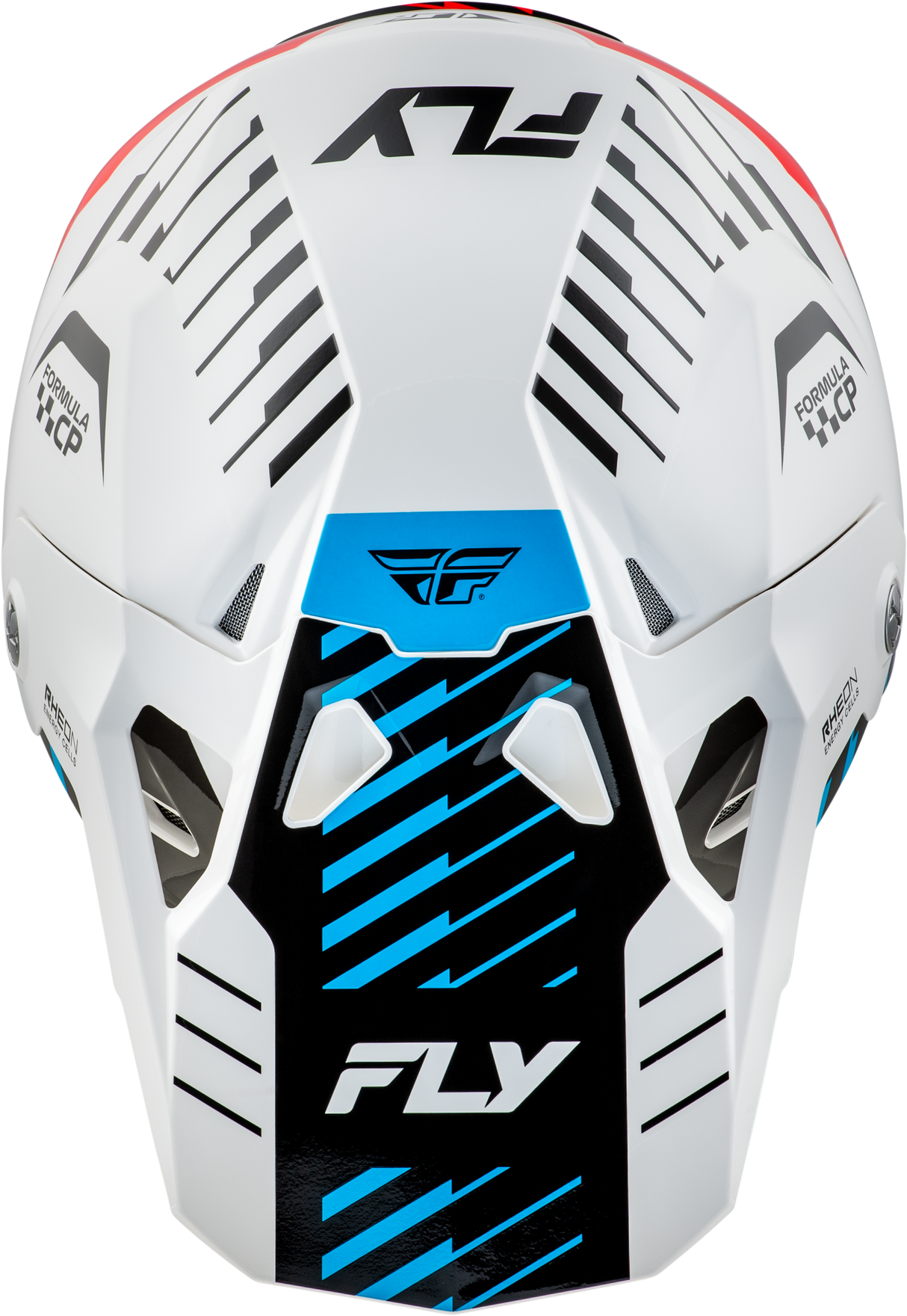 Formula Cp Slice Helmet White/Red/Cyan Sm - Cycle City Outdoors