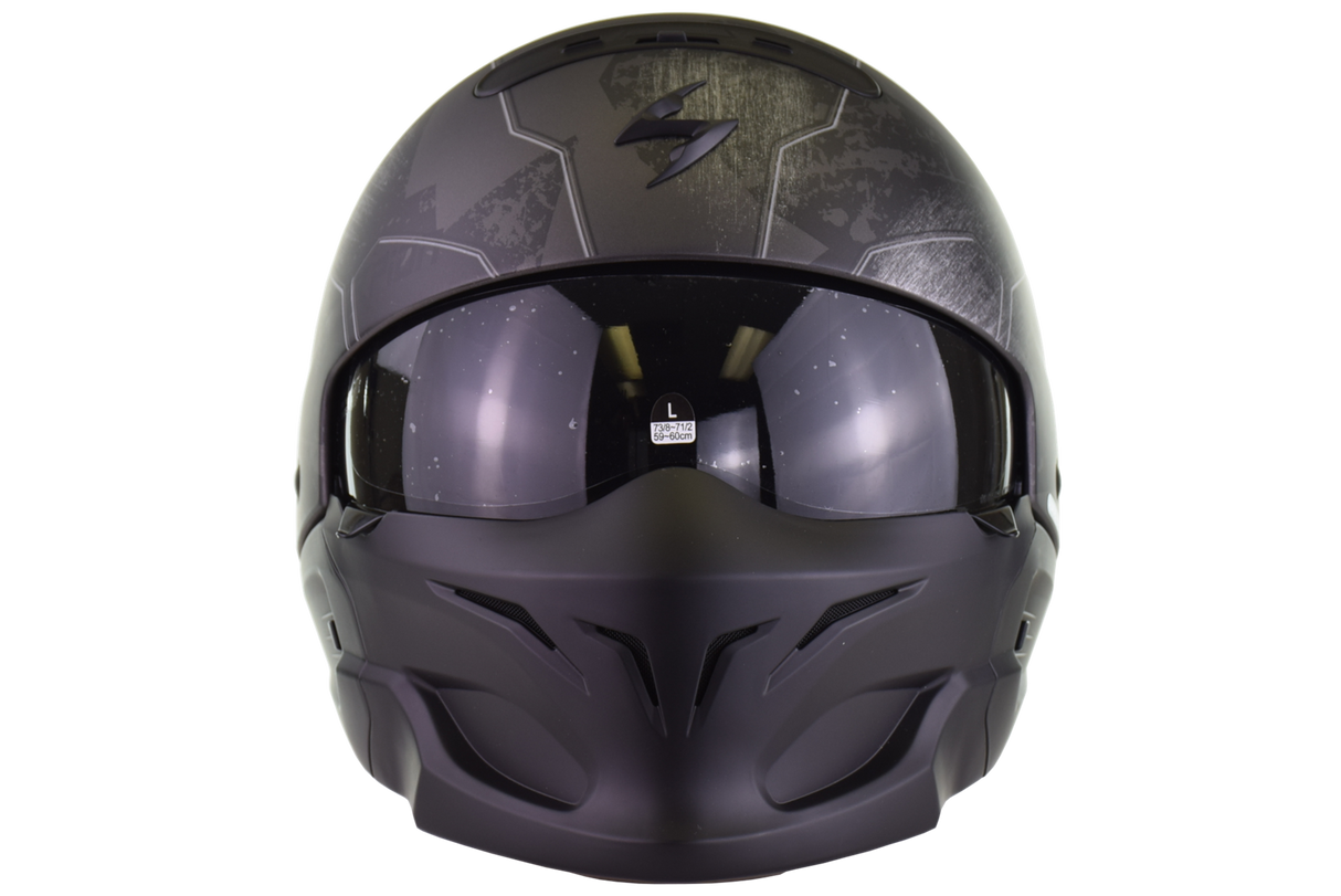 ScorpionEXO - Covert Solid Helmet - Matte Black - Medium (open box)