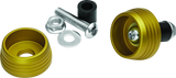 Kuryakyn Lodestar Axle Sliders Gold - Cycle City Outdoors