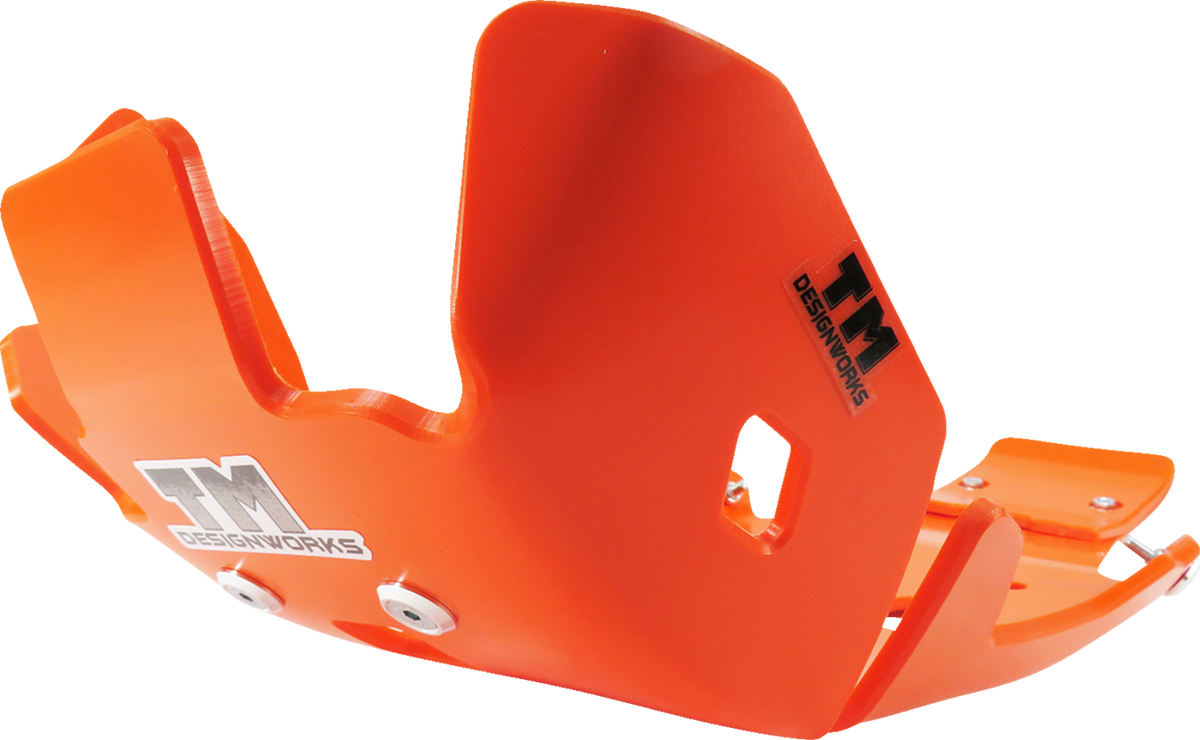T.M. Designworks KHLG-258-OR Skid Plate - Orange - Gas Gas | Husqvarna | KTM | Adventure/Off-Road