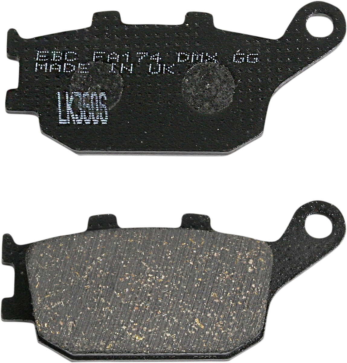 EBC FA Series Organic Base Rear Brake Pads - FA174 (Honda / Suzuki / Kawasaki / Yamaha 1991–2024)