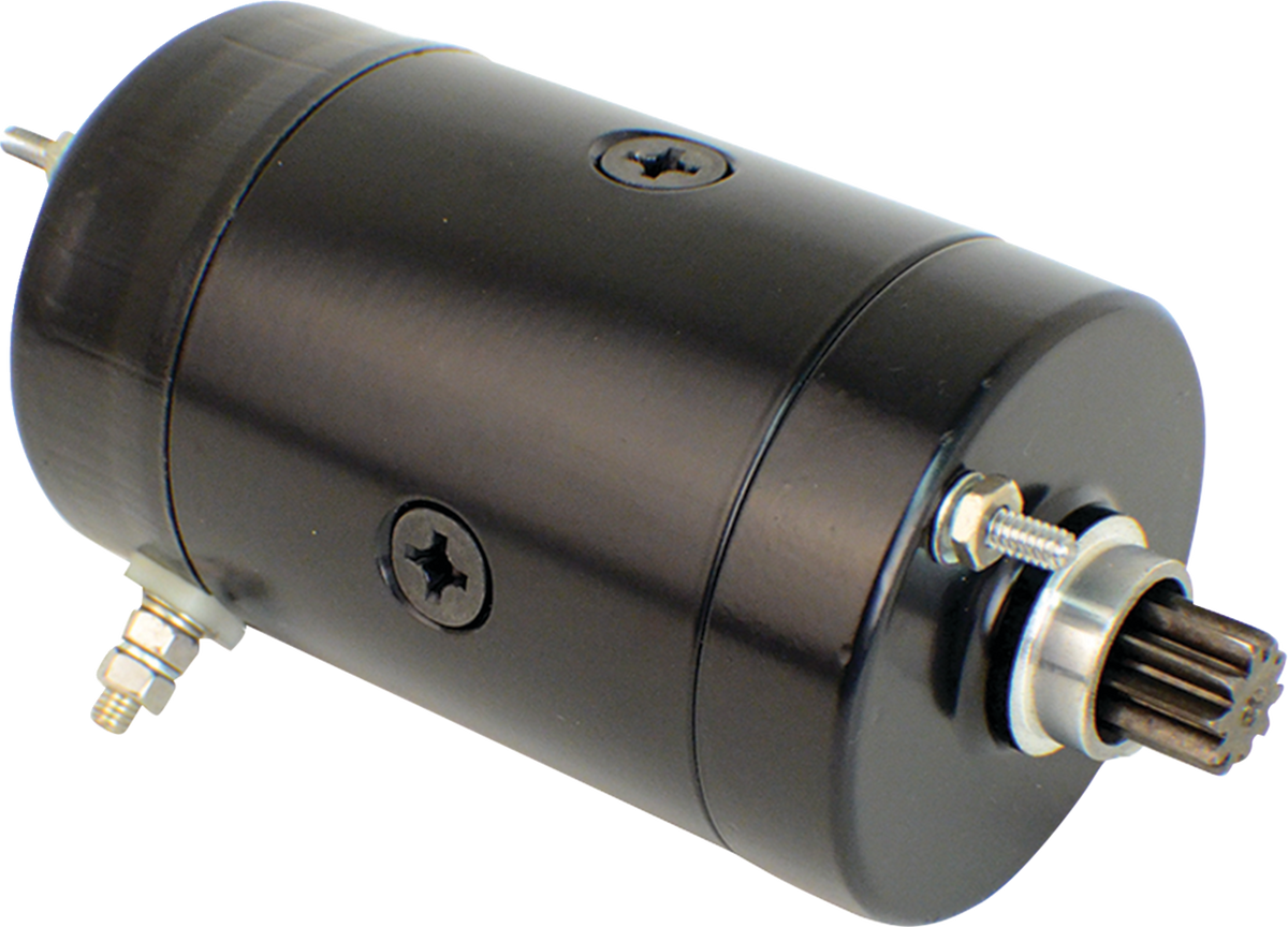Protorque Parts Inc. PH125-HD10-B Starter - Black - '75-'88 Harley-Davidson | Street