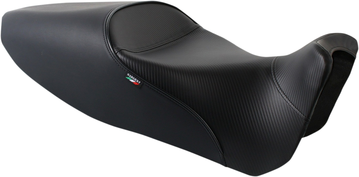 Sargent WS-655-19 World Sport Performance Seat - Black - Carbon FX - High - Diavel '11-'19 | Street