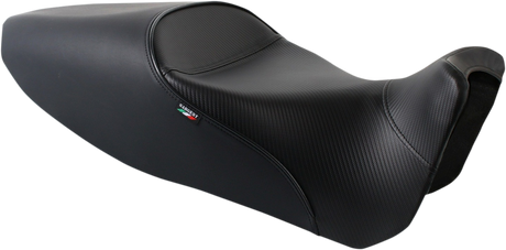 Sargent WS-655-19 World Sport Performance Seat - Black - Carbon FX - High - Diavel '11-'19 | Street