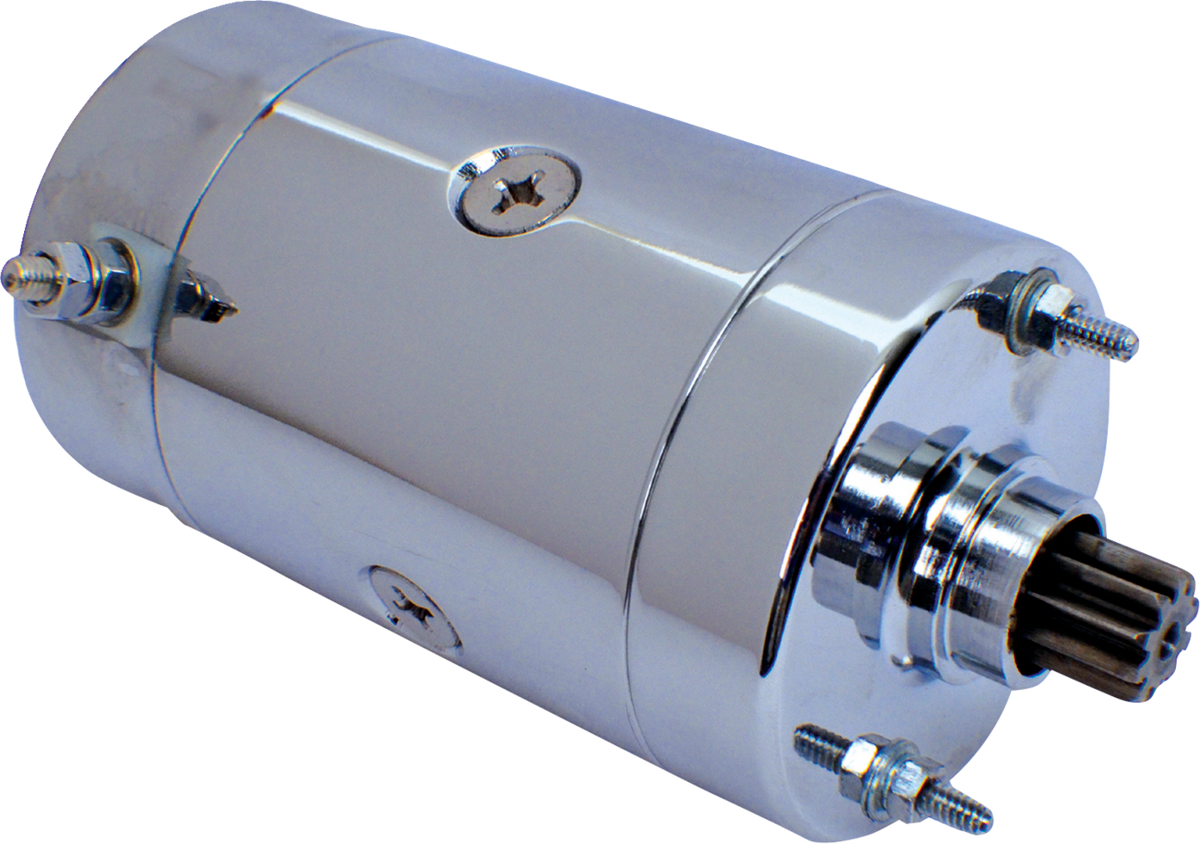 Protorque Parts Inc. PH125-HD09-C Starter - Chrome - '41-'85 Harley-Davidson | Street