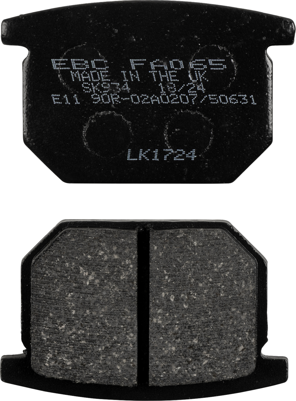 EBC FA Series Organic Base Front Brake Pads - FA65 (Suzuki GS 1100 / GS1100E / GS550L 1980–1983)