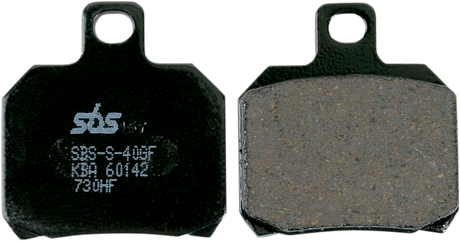 SBS HF Series Organic Base Rear Brake Pads - 730HF (Ducati / Aprilia / Benelli / MV Agusta / Moto Guzzi / KTM 1997–2025)