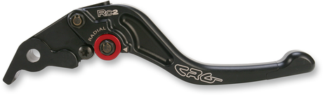 CRG 2RB-522-H-B RC2 Shorty Clutch Lever - Black | Street