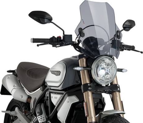 Puig Hi-Tech Parts 8088H Bat Windscreen - Light Smoke | Street