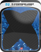 STOMPGRIP 55-14-0180B Tank Grips - Icon - Black - Aprilia - RSV4/Tuono '21-'25 | Street