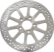SBS Stainless Steel Brake Rotor, Rear - 5154 (Harley-Davidson Electra Glide Police FLHTPI / FLHR Road King / FLHX Street Glide 2008–2021)
