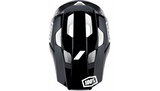 100% Trajecta Bicycle Helmet - Fidlock - Black/White