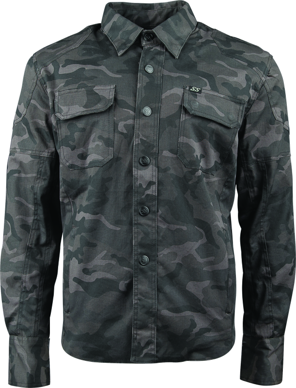 Speed and Strength Call to Arms Moto Shirt Camouflage - Medium - Cycle City Outdoors