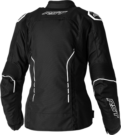 Ladies S1 Ce Jacket Black/White Textile Xs