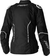 Ladies S1 Ce Jacket Black/White Textile Md