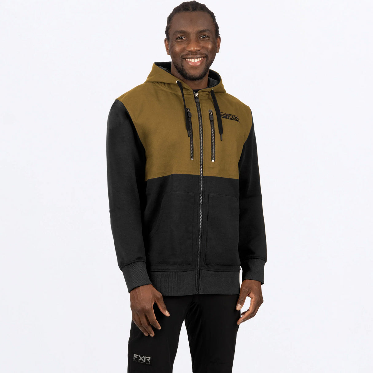 FXR M Task Hoodie Canvas / Black