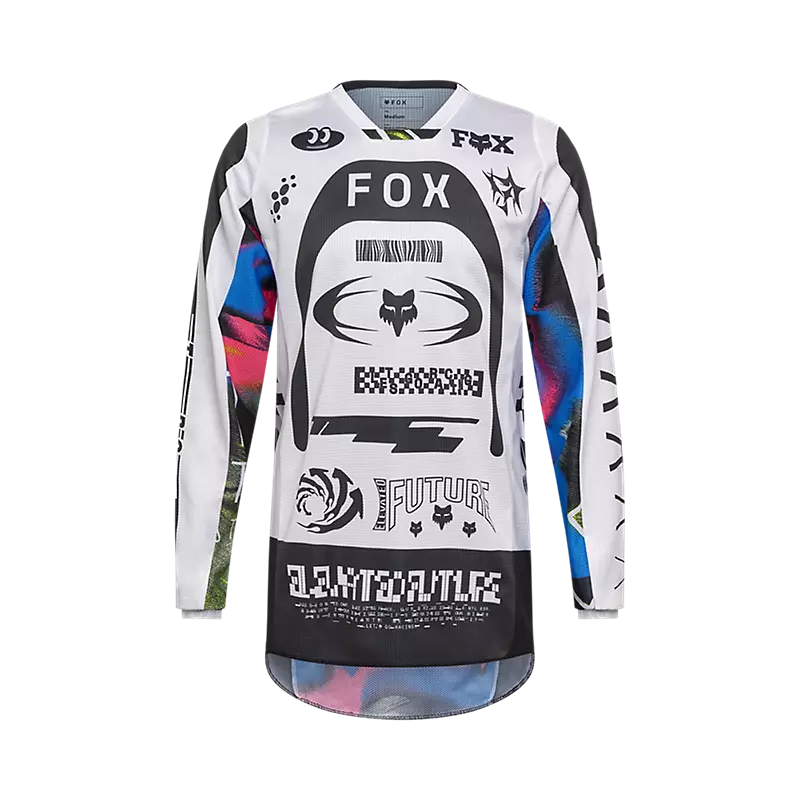 Fox Racing - 180 Image Cosmo Jersey - White/Black – Cycle City