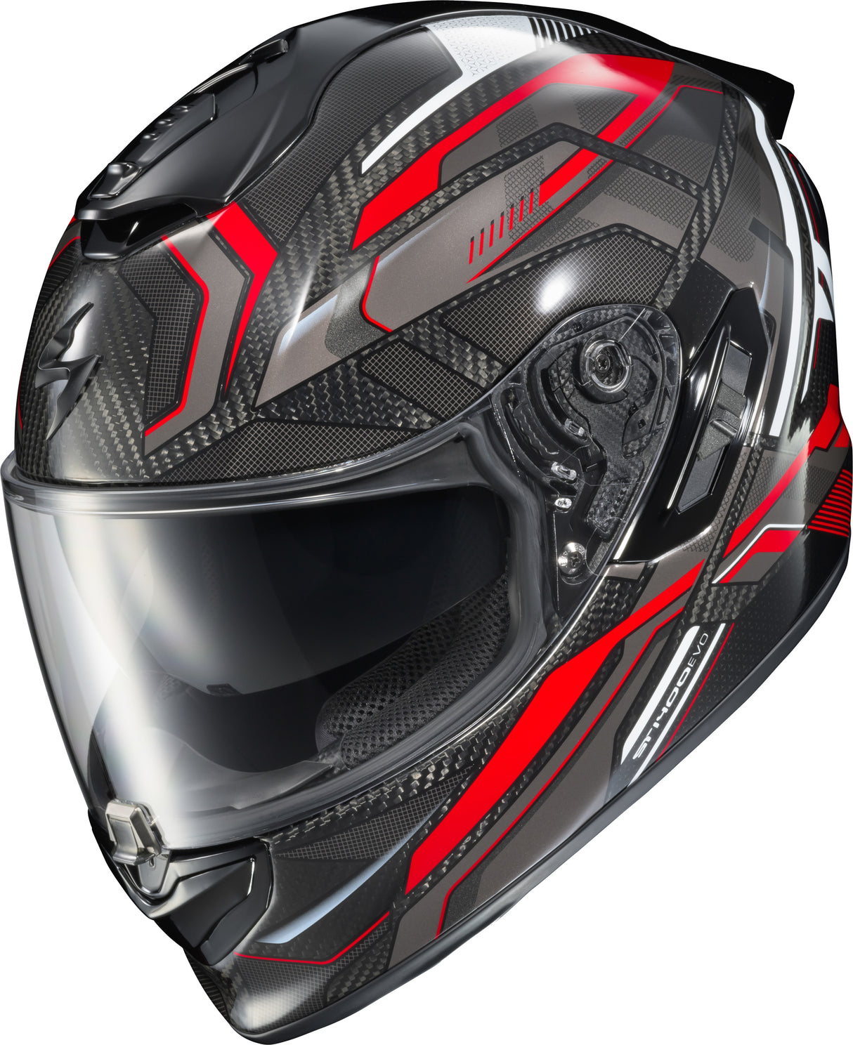 Scorpion - Exo St1400 Evo Carbon Helmet Hex Gloss Red Lg