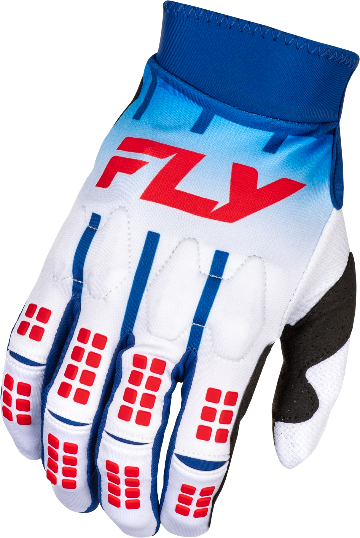 Evolution  Dst Gloves Red/White/Blue Lg - Cycle City Outdoors