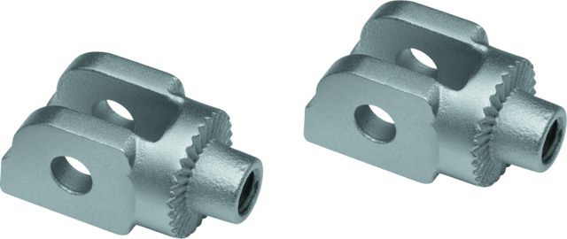 Kuryakyn Splined Peg Adapter BMW Silver - Cycle City Outdoors