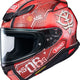 Shoei RF-1400 Char's Zaku II TC-1 Full-Face Motorcycle Helmet - Red