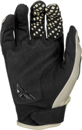 Youth Kinetic Sym Gloves Light Grey/Red/Black Yl - Cycle City Outdoors