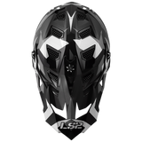 LS2 - Subverter Evo Motocross Helmet - Vector Gloss Black Gray White - L