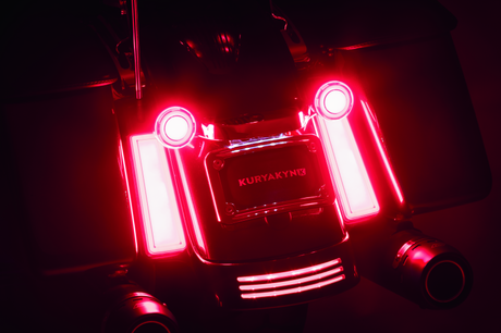 Kuryakyn Tracer Filler Panel Lights Red Lens - Cycle City Outdoors