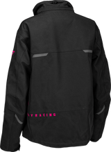 Women's Carbon Jacket Black/Pink Md