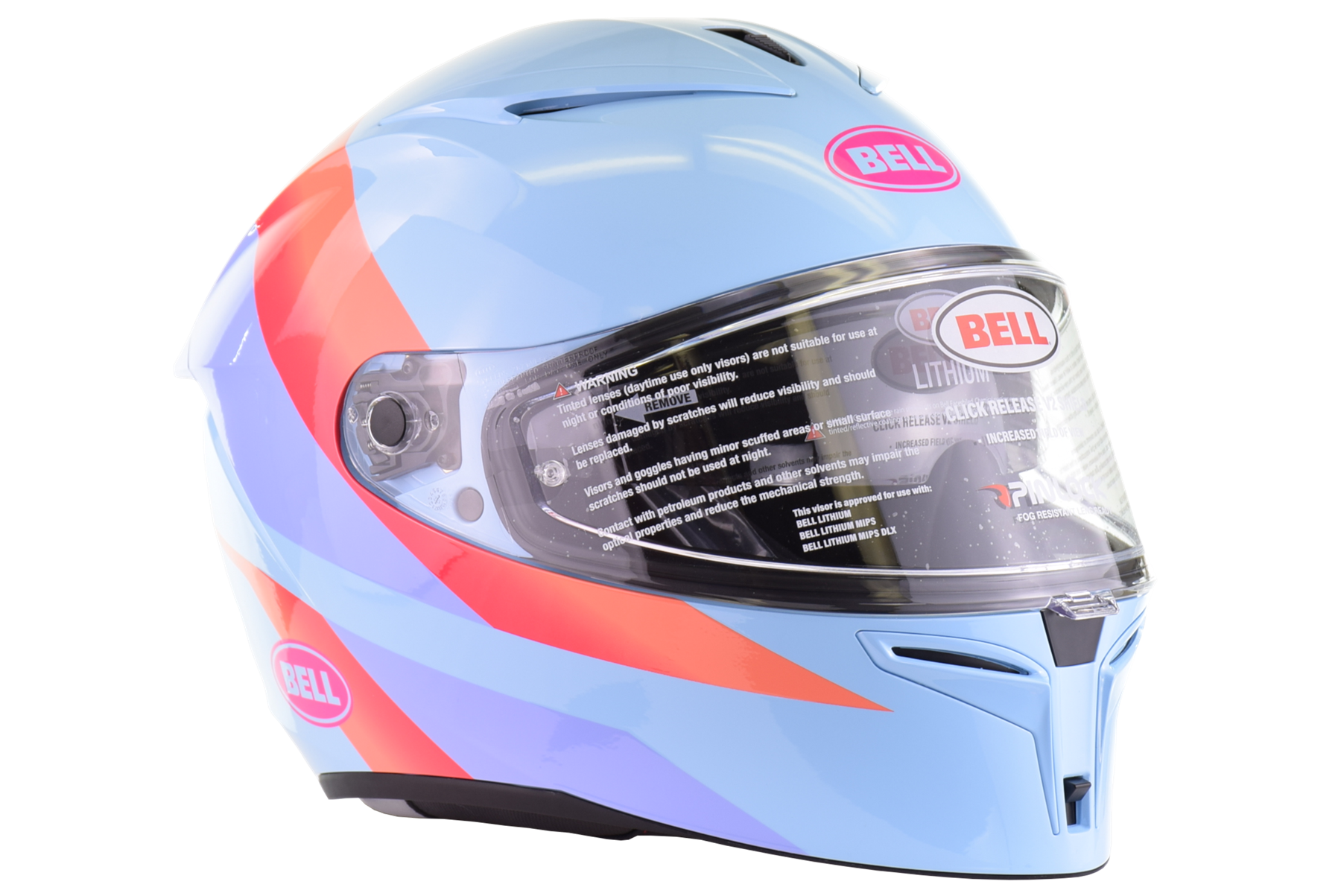 Bell - Lithium Passion Blue/Pink – Cycle City Outdoors