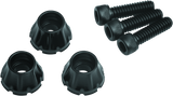Kuryakyn Windshield Screws FLH Black - Cycle City Outdoors