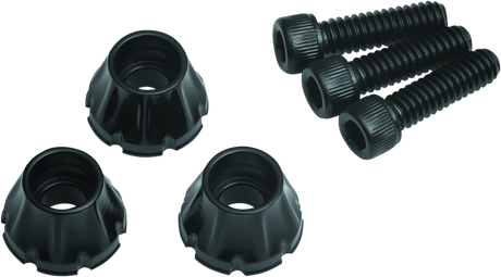 Kuryakyn Windshield Screws FLH Black - Cycle City Outdoors