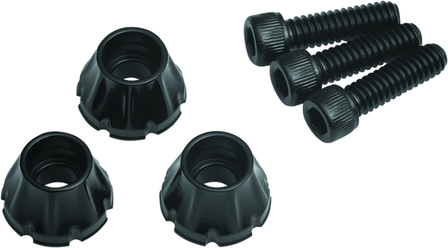 Kuryakyn Windshield Screws FLH Black - Cycle City Outdoors