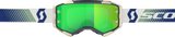 Fury Goggle Blue/Green Green Chrome Works