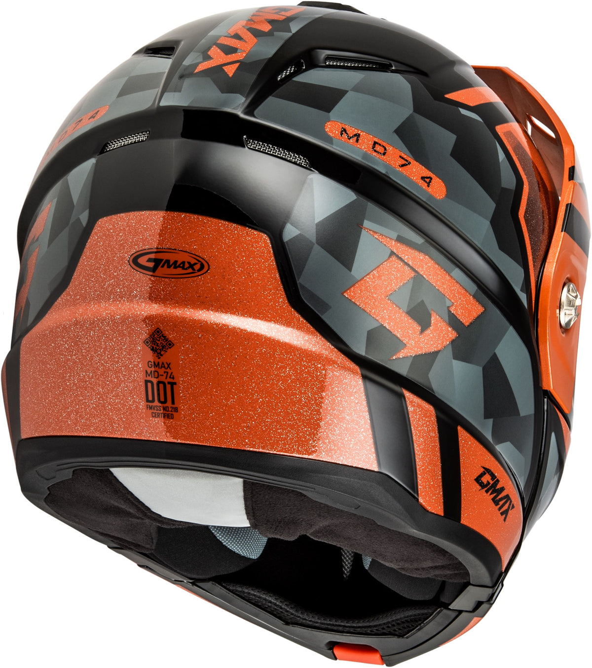 GMAX MD-74 Striker Modular Adventure Helmet | Clear & Mirrored Shields