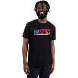 FXR Racing - Podium Premium - T-Shirt - Black/Blue Crush - XL