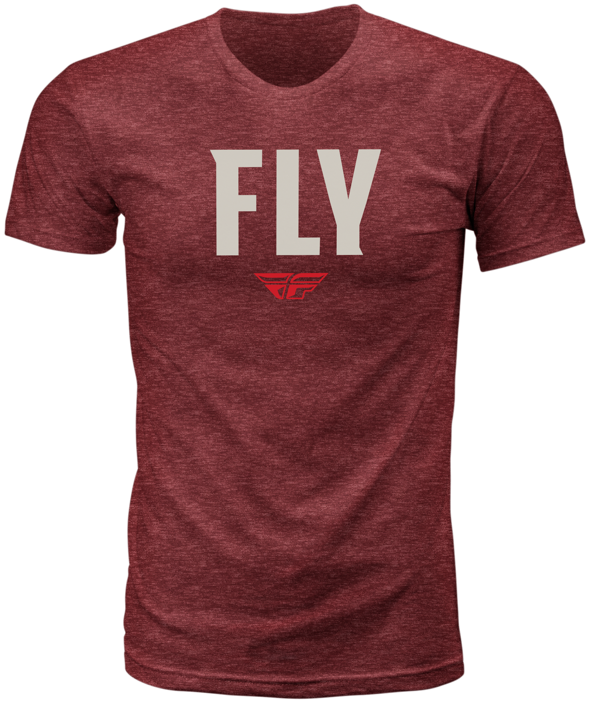 Fly Wfh Tee Red Heather Xl - Cycle City Outdoors
