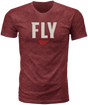 Fly Wfh Tee Red Heather 2x - Cycle City Outdoors