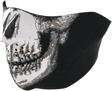 ZAN HEADGEAR Half Mask - Skull Face WNFM002H