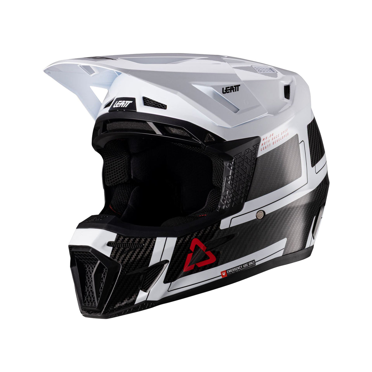 Leatt Moto 9.5 | Carbon Off-Road Helmet Kit | Velocity 6.5 Iriz Goggles