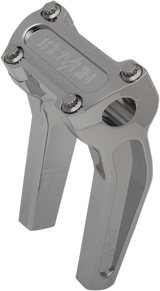 THRASHIN SUPPLY CO. Handlebar Risers - Pull Back - 6-1/2" - Chrome TSC-6525-3