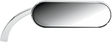 ARLEN NESS Mirror - Micro - Mini - Side View - Oval - Chrome - Right 13-407