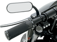 ARLEN NESS Mirror - Micro - Mini - Side View - Oval - Black - Left 13-412
