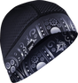 ZAN HEADGEAR Arctech? Helmet Liner - Classic Carbon Halftone WHCL131
